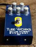 Tube works blue tube enhancer 903 guitar pedal.