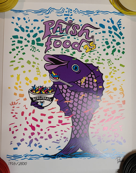 Phish Food Pollock Print 8 1/2