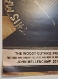 John Mellencamp 2018 Bloomington, Indiana Woody Guthrie Prize Poster **(READ)**
