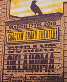 Chris Stapleton Poster Durant, Oklahoma March 17th, 2018 #21-69/ 120