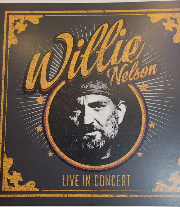 Willie Nelson 12 × 12 Print