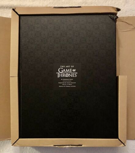 The Art of Game of Thrones Book, by Deborah Riley,  Numbered 72 out of 525. ***READ***