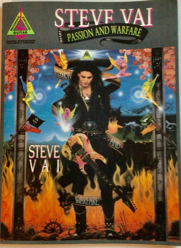 Steve Via Passion and Warfare Guitar Tablature and Sheet Music Book (Used)
