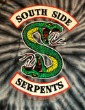 Tye Dye Riverdale South Side Serpents Men's New T Shirt 2XL (Fits like XL)