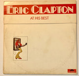 Eric Clapton At His Best Vinyl Record Double LP Nice Condition