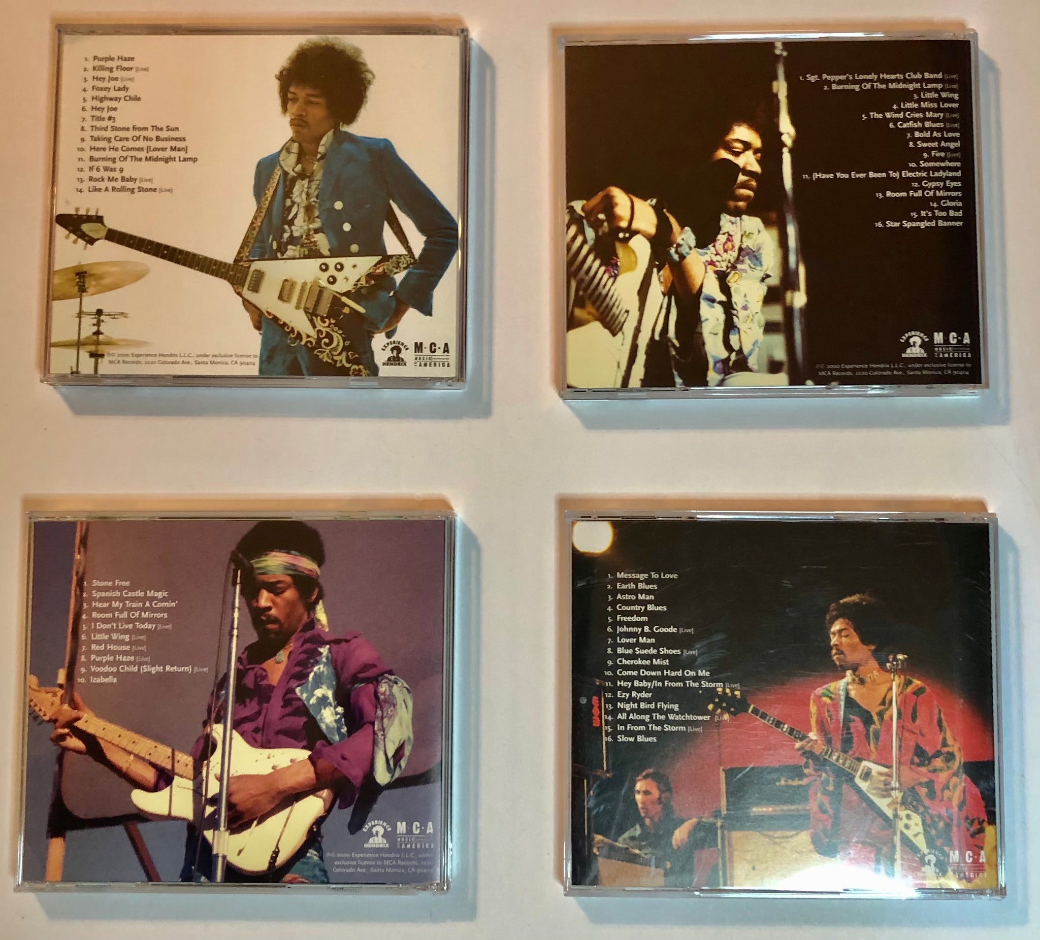 Jimi Hendrix Experience 4 CD Box Set – The Vintage Rock n Roll Shop