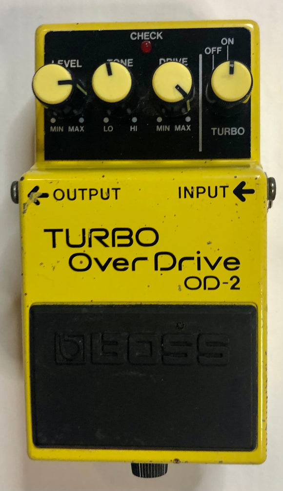 Boss Turbo Overdrive OD-2 Pedal ***ACA Spec***