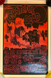 Grateful Dead Poster Fillmore Auditorium Nov. 7-8 (Reprint)