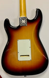 Morales Custom Electric Guitar 3TS Maple Fretboard Sunburst Finish