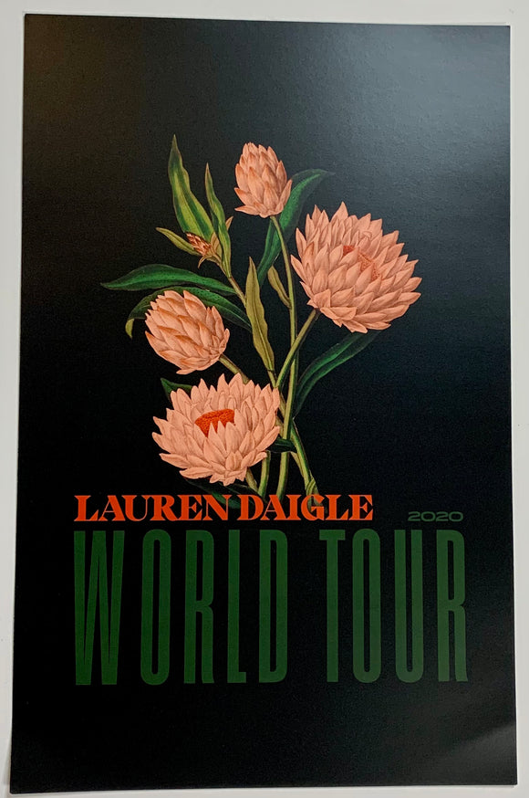 Lauren Daigle 2020 World Tour Poster 17