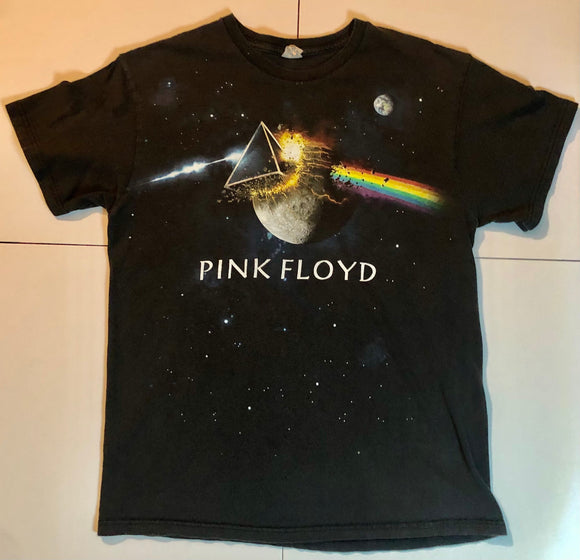 Pink Floyd Dark Side Prism Men's (Adult) Medium T Shirt, Black (Read Condition)