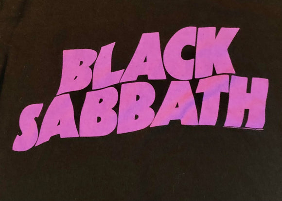 Black Sabbath Men's T Shirt Medium 100% Cotton