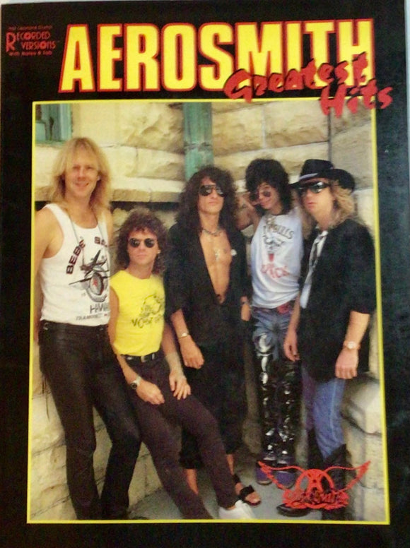 Aerosmith Guitar Tabliture Book (Used)