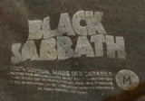 Black Sabbath Men's T Shirt Medium 100% Cotton