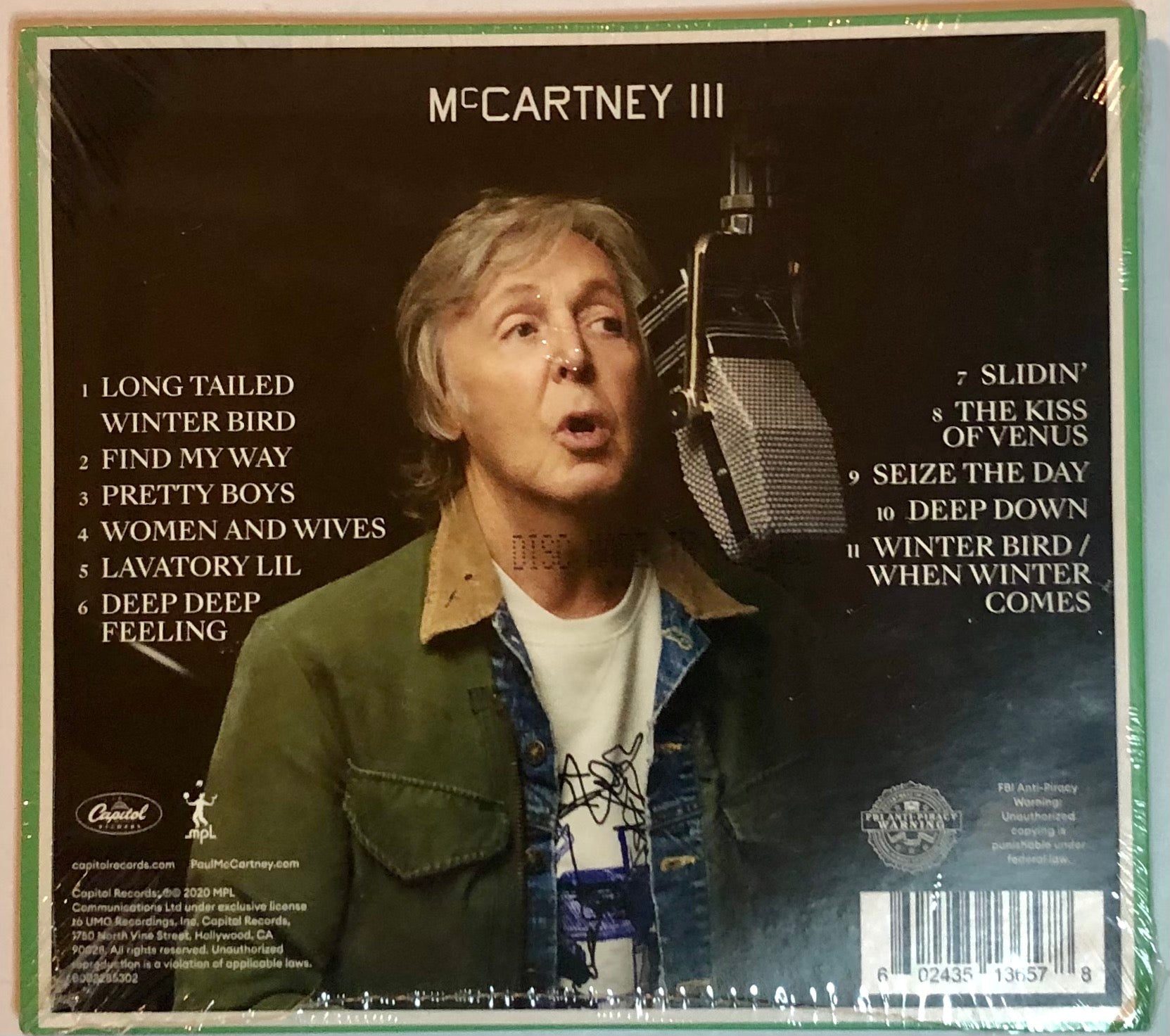 Paul McCartney lll (3) CD New – The Vintage Rock n Roll Shop