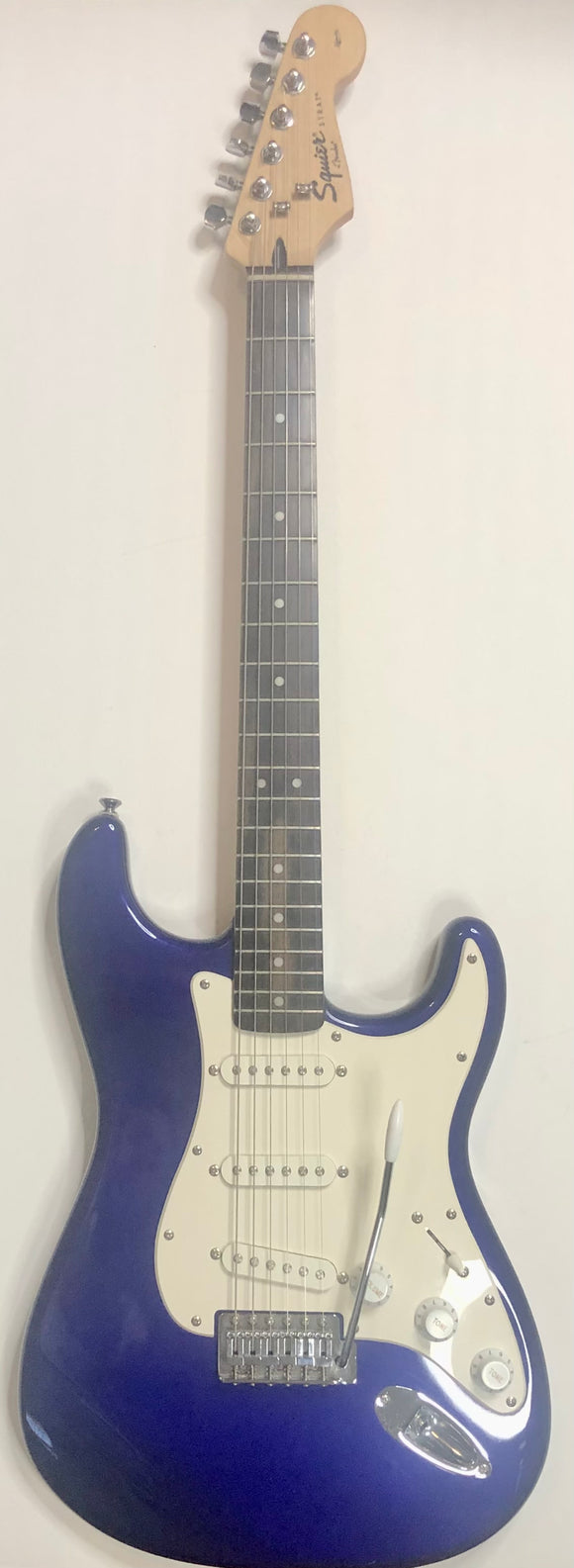 Squire Stratocaster by Fender Blue Electric Guitar