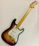 Morales Custom Electric Guitar 3TS Maple Fretboard Sunburst Finish