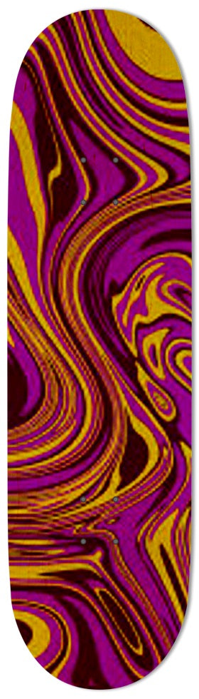Purple Swirl Skateboard