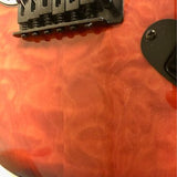 Derulo Dison Design Strat Style HSS Electric Guitar Red
