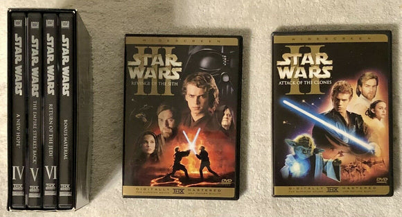 Star Wars Trilogy DVD, 2004, 4-Disc Widescreen Edition + Episodes – The Vintage Rock n Roll Shop