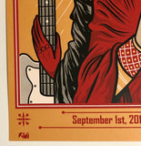Umphrey's Mcgee Poster, September 1, 2018 House of Blues, Dallas Texas